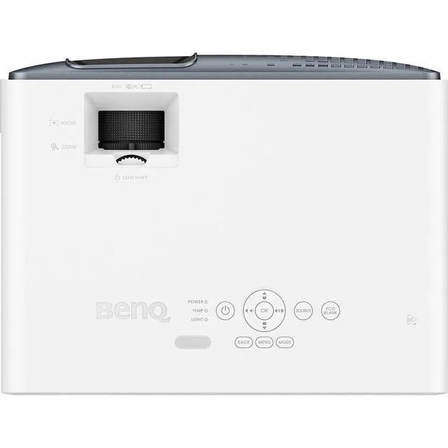 Alt view image 4 of 6 - BenQ TK710 4K Ultra HD HDR Laser DLP Home Theater Gaming Projector, Bundle with H&A Ceiling Mount