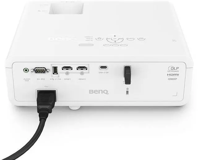 Alt view image 7 of 8 - BenQ LH650 Business Projector 4000AL 1080P Laser Projector with Wide Color Gamut , USB-C and WiFi
