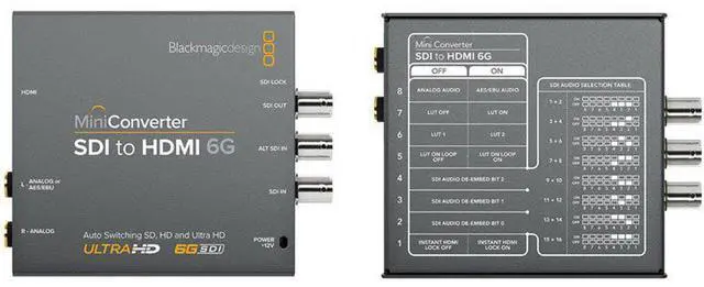 Alt view image 2 of 3 - Blackmagic Design Mini Converter HDMI to SDI 6G BMD-CONVMBHS24K6G