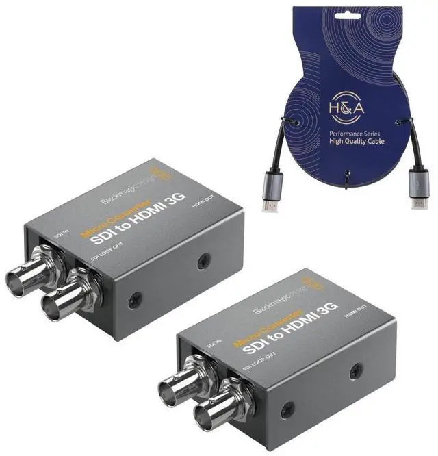 Main image of Blackmagic Design Blackmagic Design SDI to HDMI 3G Micro Converter 2-Pack