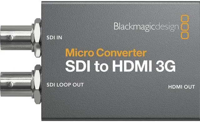 Alt view image 3 of 7 - Blackmagic Design Blackmagic Design SDI to HDMI 3G Micro Converter 2-Pack