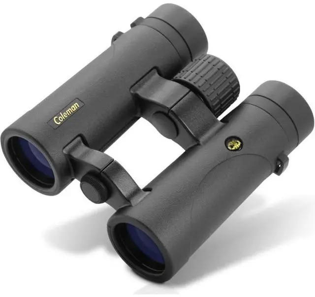 Alt view image 6 of 6 - Coleman 10x34 HD Phase Coated Open Bridge Roof Porro Prism Binoculars