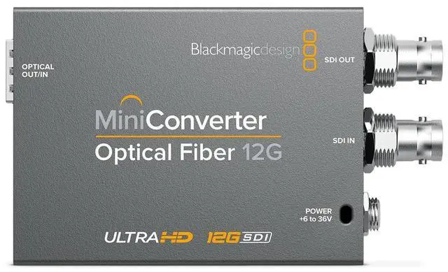 Main image of Blackmagic Design Mini Converter Optical Fiber 12G #BMD-CONVMOF12G