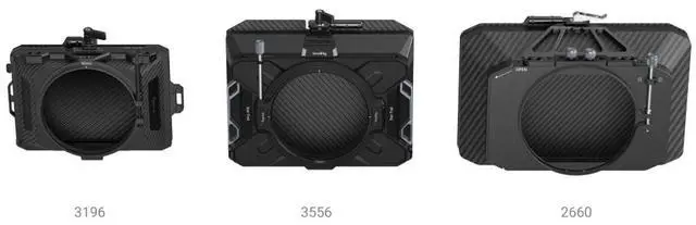 Alt view image 4 of 7 - SmallRig Star-Trial 95mm Multifunctional Modular Matte Box Basic Kit
