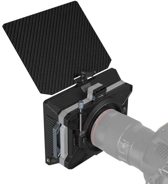 Alt view image 5 of 7 - SmallRig Star-Trial 95mm Multifunctional Modular Matte Box Basic Kit
