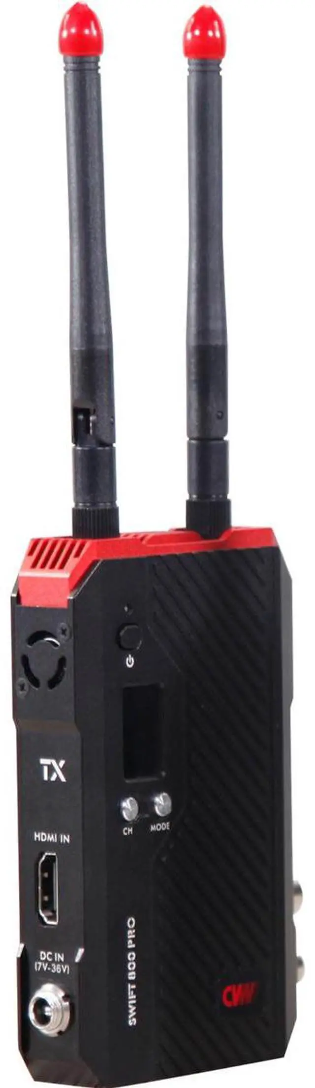 Alt view image 6 of 6 - Crystal Video Technology SWIFT800 Pro SDI & HDMI Wireless Video Transmission Kit