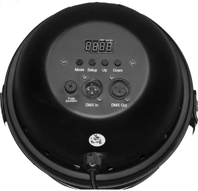 Alt view image 3 of 3 - idance dj142black 125 watt led par can with dmx control