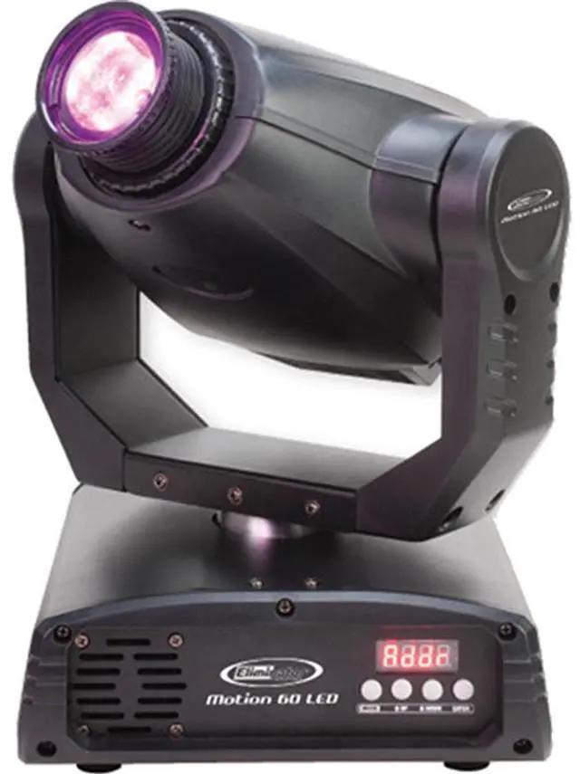 Alt view image 9 of 12 - Eliminator MOTION60LED Versatile & Low Profile 60w Led Moving H