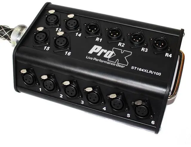 Alt view image 4 of 8 - ProX XC-SB164XLR100 | 100ft 16x4 Snake XLR