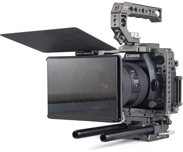 Alt view image 3 of 13 - Tilta Tiltaing Mini Clamp-On Matte Box, Black #MB-T15