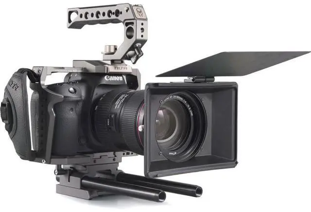 Alt view image 4 of 13 - Tilta Tiltaing Mini Clamp-On Matte Box, Black #MB-T15