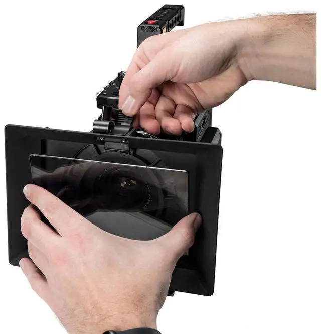 Alt view image 4 of 4 - Wooden Camera Zip Box Pro 4x5.65" Matte Box with Swing Away Bracket #266400