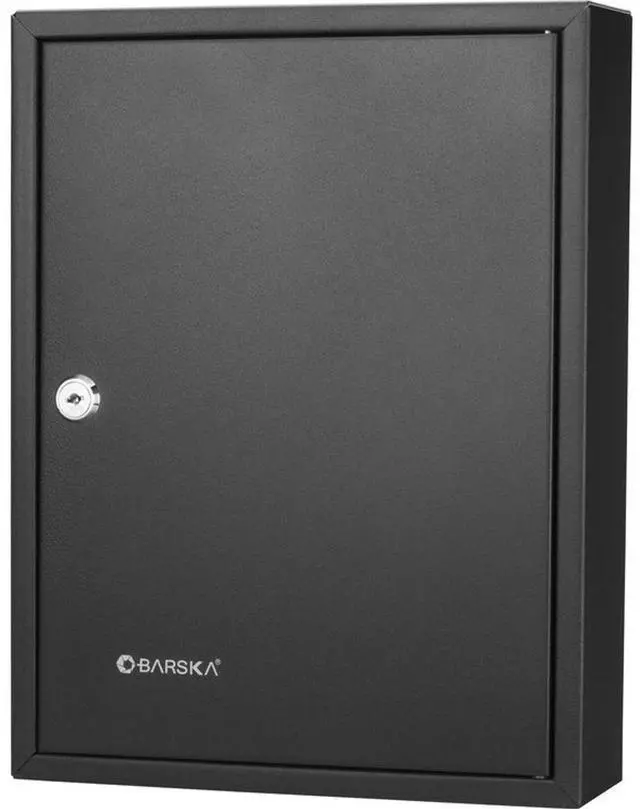 Main image of Barska 42 Position Key Cabinet with Key Lock, Black