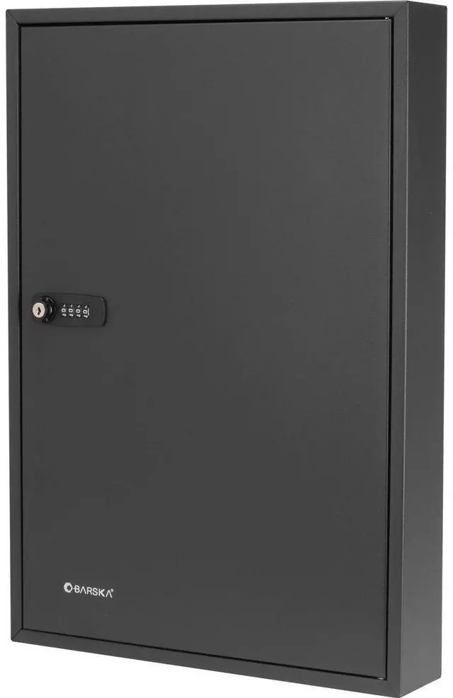 Alt view image 3 of 5 - Barska 100 Position Adjustable Key Cabinet with Combination Lock, Black