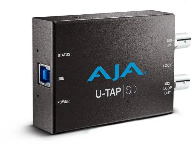 Main image of AJA U-TAP SDI Simple USB 3.0 Powered SDI Capture Device #U-TAP-SDI