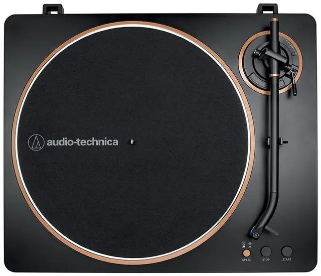 Alt view image 16 of 20 - Audio Technica AT-LP70X-BZ Automatic Belt Drive Turntable - Black/Bronze (2024)