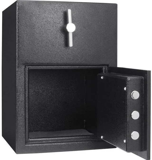 Alt view image 2 of 7 - Barska 1.15 Cubic Foot Rotary Hopper Keypad Depository Safe