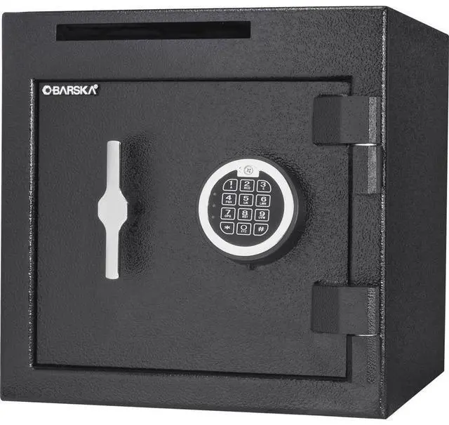 Alt view image 8 of 12 - Barska 1.12 CUBIC FT SLOT KEYPAD DEPOSITORY SAFE AX13314