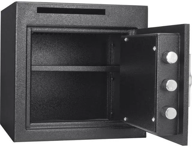 Alt view image 10 of 12 - Barska 1.12 CUBIC FT SLOT KEYPAD DEPOSITORY SAFE AX13314