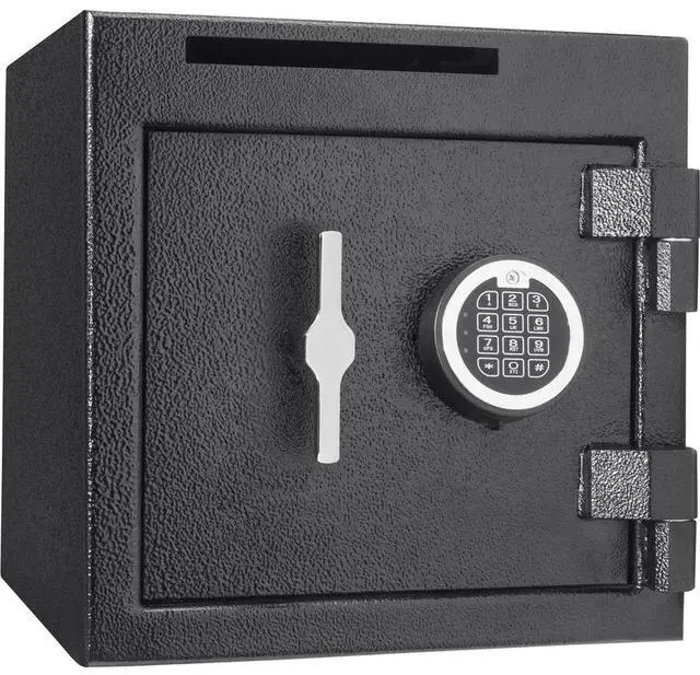 Alt view image 9 of 12 - Barska 1.12 CUBIC FT SLOT KEYPAD DEPOSITORY SAFE AX13314
