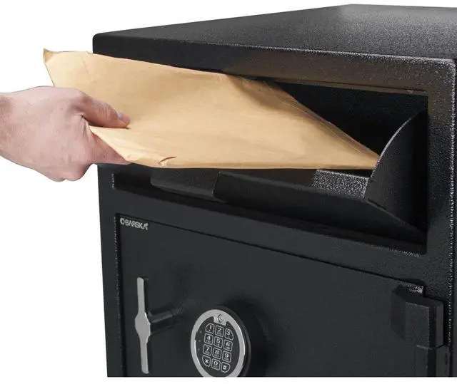 Alt view image 4 of 5 - Barska 1.6/2 Cubic Foot Two Lock Keypad Depository Safe