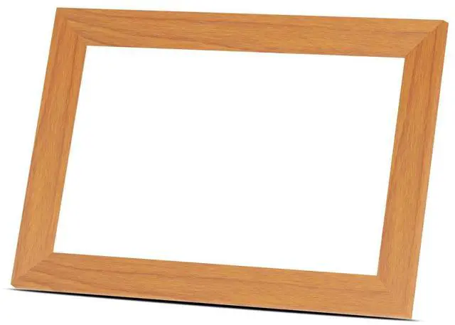 Alt view image 2 of 2 - Bell & Howell Outer Frame for BHDPF101 Photo Frame, Orange Cedar Wood