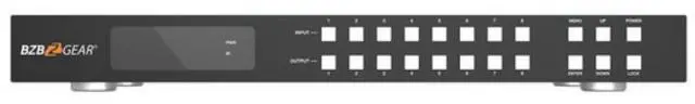 Alt view image 4 of 13 - BZB GEAR BG-8K-88MA 8x8 8K 48Gbps HDMI 2.1 Matrix Switcher with Scaler