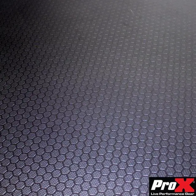 Alt view image 7 of 8 - ProX XS-DJMS9 Flight Case with Sliding Laptop Shelf for Pioneer DJM-S9 Mixer, Black on Black