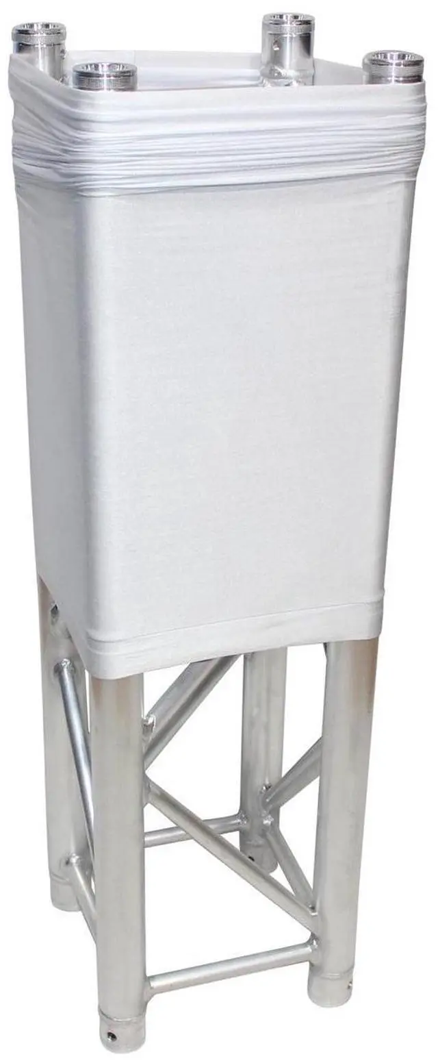 Alt view image 13 of 16 - Prox Lycra Cover Sleeve For Quad Truss Segment, 3.28Ft White