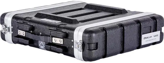 Alt view image 4 of 5 - Fly Drive Case -2u Space ABS Molded for Tough Durable Interior and Exterior Case For 19-Inch Amplifi