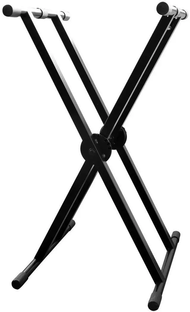 Alt view image 9 of 11 - ProX X-KSD200 DJ Case/Keyboard Stand Double X Style W/Ergo Easy Lock
