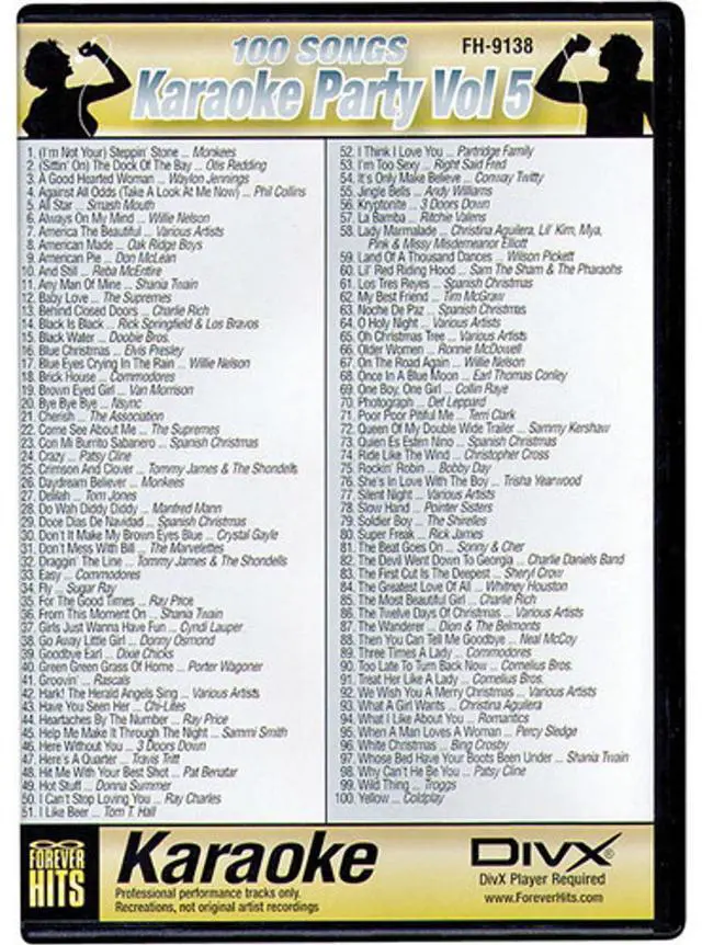 Alt view image 3 of 3 - Vocopro KARAOKE 100 Songs On One Disc