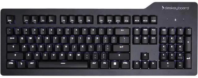 Alt view image 6 of 11 - DAS Keyboard DKP13-PRMXT00-US Prime 13 White Led Backlit Soft Tactile Mx Brown Mechanical Keyboar