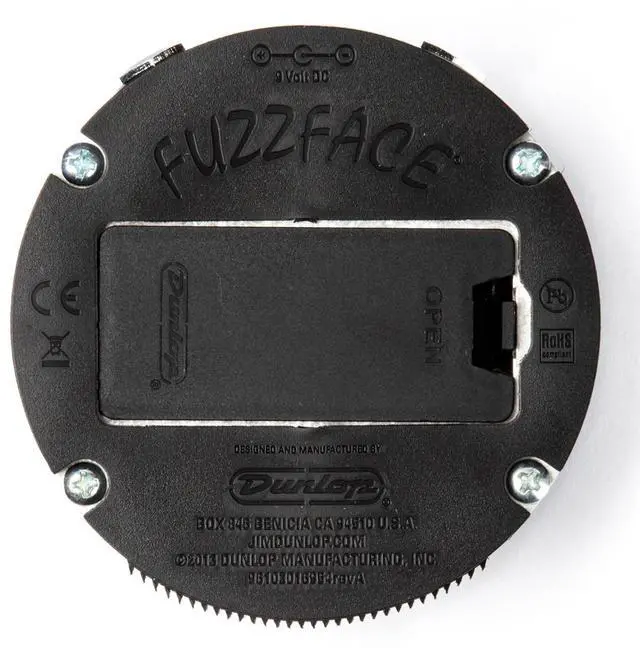 Alt view image 8 of 8 - Dunlop FFM1 Silicon Fuzz Face Mini pedal