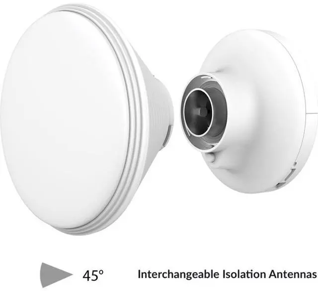 Alt view image 9 of 10 - Ubiquiti Networks PRISMAP-5-45 5 Ghz Prismap Antenna 45