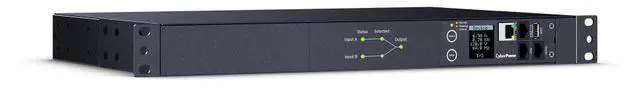 Alt view image 6 of 9 - CyberPower PDU44001 Switched 1U 100 - 120 VAC 15A 10 ft Power Distribution Unit