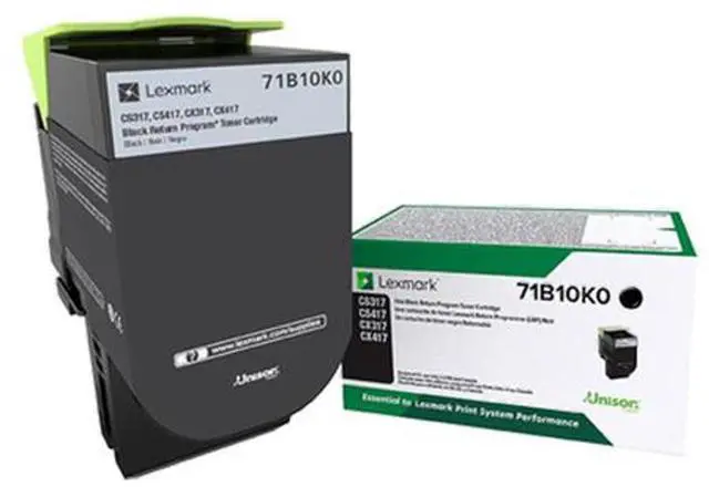 Alt view image 12 of 12 - Lexmark 71b10k0 Unison Toner, 3,000 Page-Yield, Black 71B10K0