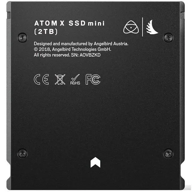Alt view image 14 of 15 - Angelbird AtomX SSDmini | 2 TB | External SSD for Atomos
