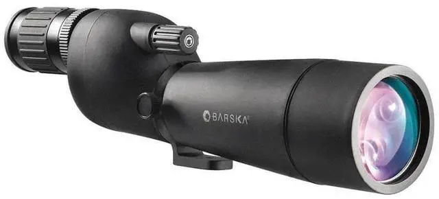 Main image of Barska 20-60x60 Waterproof Blackhawk ED Glass Spotting Scope, Straight Eyepiece, Fully Multi-Coated