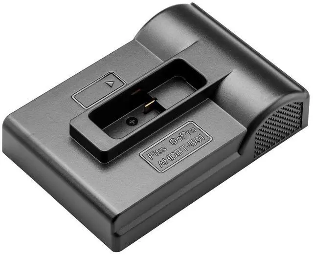 Alt view image 6 of 7 - Green Extreme Compact Dual Smart Charger with LCD Screen for GoPro HERO 5 Black AABAT-001 Battery Pack