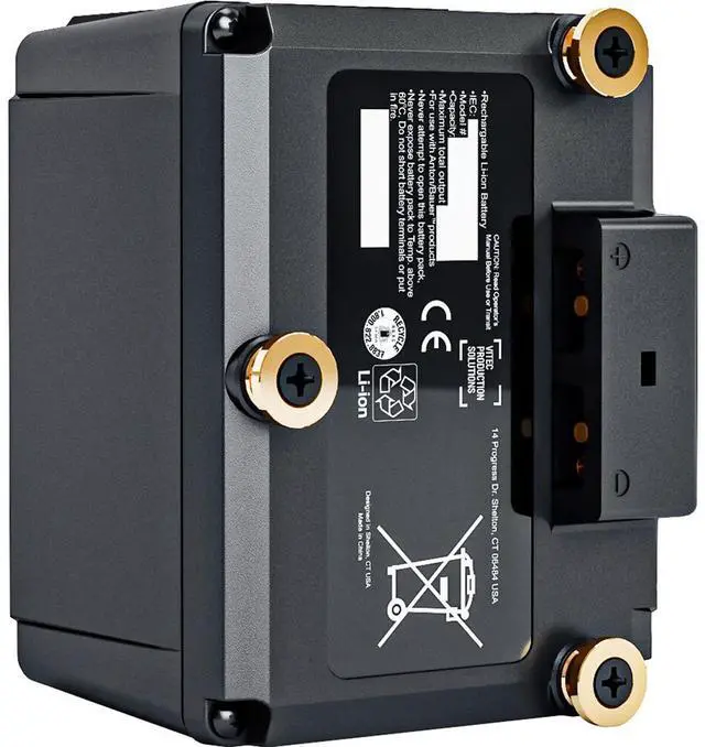 Alt view image 2 of 6 - Anton Bauer Titon Micro 150 Gold Mount Battery