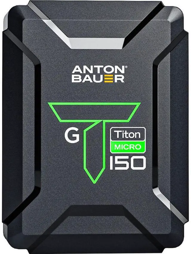 Alt view image 6 of 6 - Anton Bauer Titon Micro 150 Gold Mount Battery