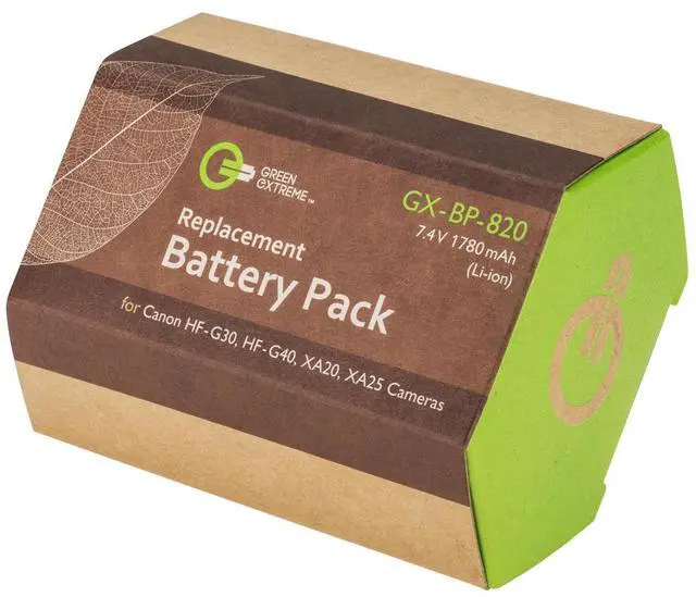 Alt view image 3 of 3 - Green Extreme BP-820 Lithium-Ion Battery Pack (7.4V 1780mAh)
