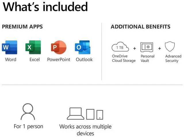 Alt view image 5 of 10 - Microsoft 365 Personal Subscription 1 Person 1 Year QQ201904