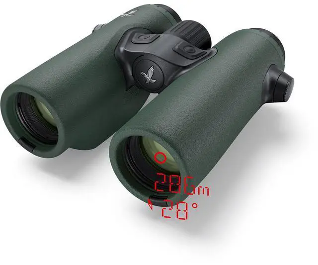 Alt view image 6 of 8 - Swarovski ELSwarovski EL Range 10 x 32 Lightweight and Compact Binoculars with Balanced HD Optics, Includes Comfort Strap, Sidebag, and Other Accessories Range 10x32 Binoculars (Green)
