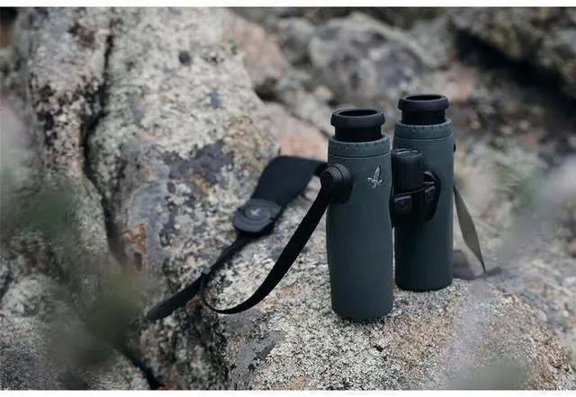 Alt view image 7 of 8 - Swarovski ELSwarovski EL Range 10 x 32 Lightweight and Compact Binoculars with Balanced HD Optics, Includes Comfort Strap, Sidebag, and Other Accessories Range 10x32 Binoculars (Green)