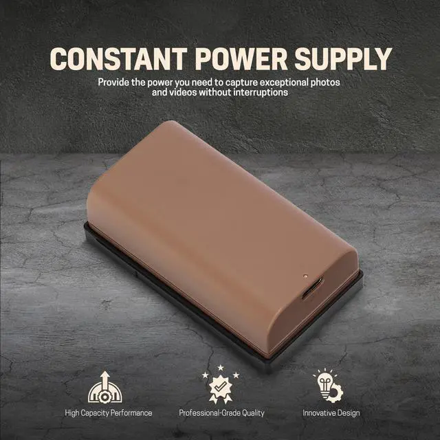 Alt view image 2 of 7 - Green Extreme NP-F550 25.9Wh 7.4V 3500mAh Lithium-Ion Battery Pack with USB-C Port