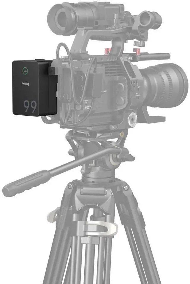 Alt view image 5 of 7 - SmallRig VB99 Pro Mini V-Mount Rechargeable Lithium-Ion Battery