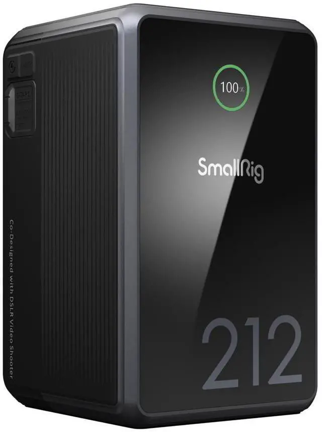 Main image of SmallRig x Caleb Pike VB212 212Wh mini V-Mount Rechargeable Lithium-Ion Battery