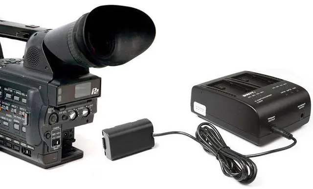 Alt view image 4 of 4 - SWIT Electronics S-3602D 2-Channel Charger/Adapter for S-8D58/S-8D62 and Panasonic D54/D28/VW-VBD58 Battery
